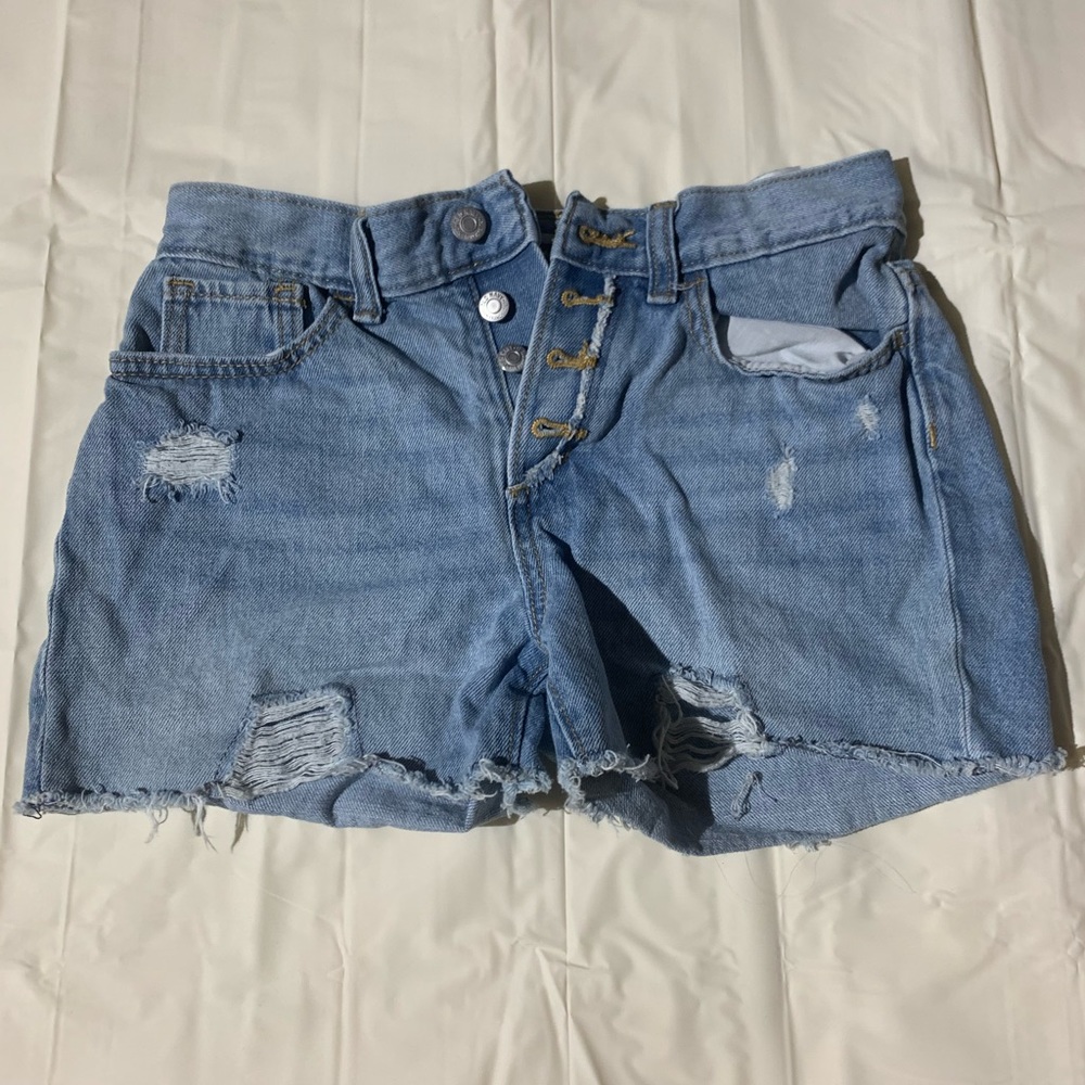 Old Navy Semi-Fitted Denim Shorts Size 14 #RN54023